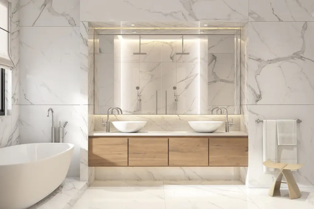 PVC panelen badkamer renovatie IJsselstein