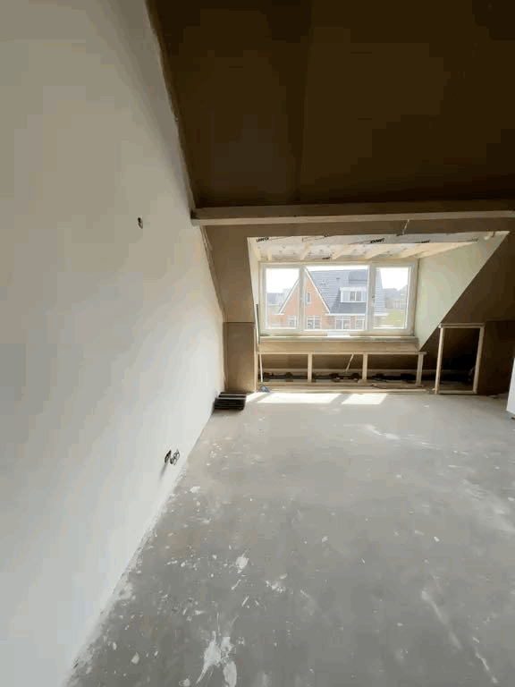 Stucwerk project in IJsselstein tijdens renovatie